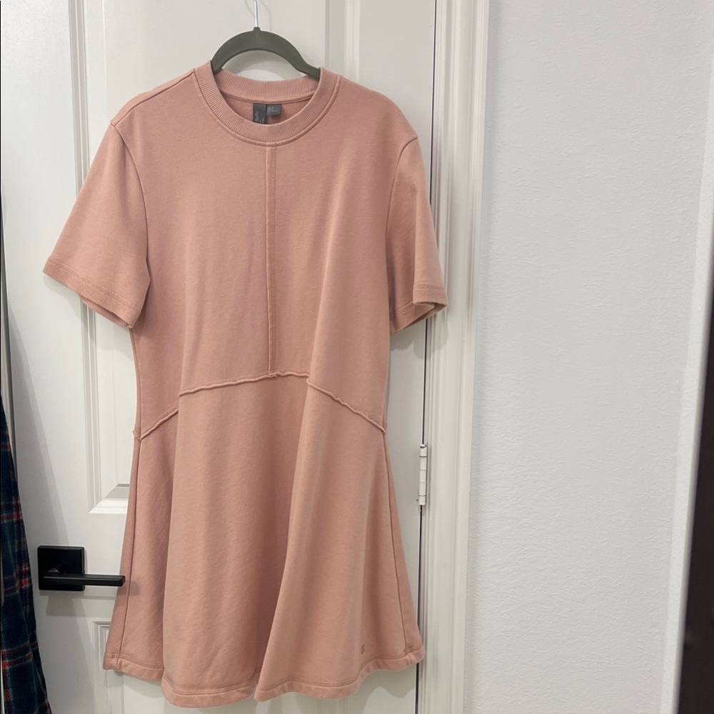 Sweaty Betty Blush Pink Knit Top